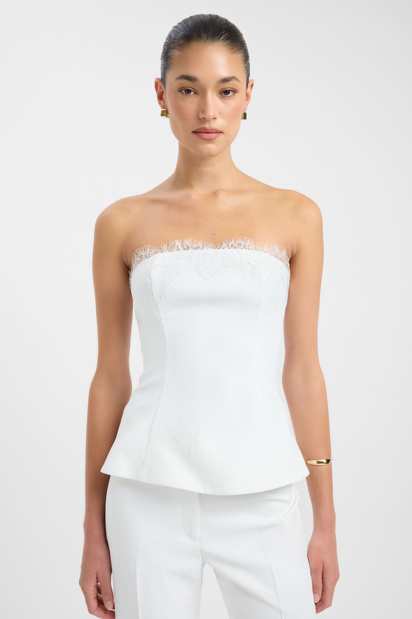Ariel Strapless Lace Top | KOOKAÏ UK