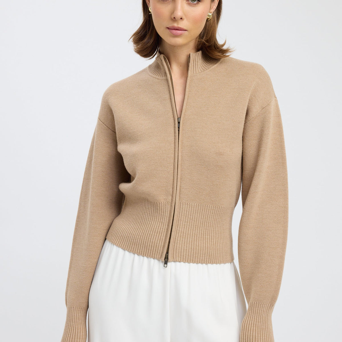 Dalton Zip Cardigan – KOOKAÏ UK - Main Image