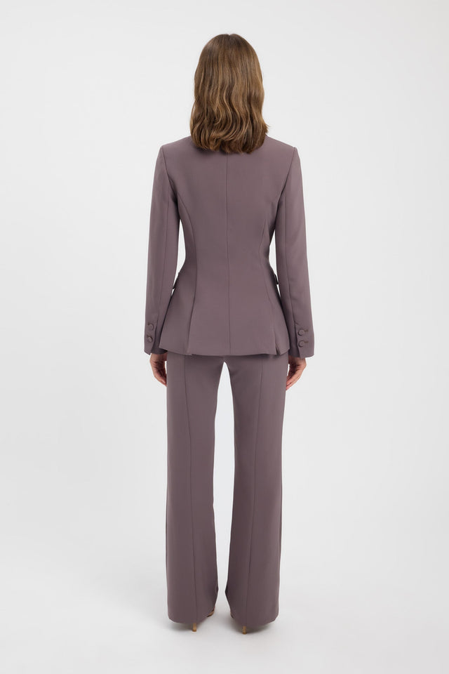 back Alto Cinched Blazer Kookai Long sleeve Blazer Regular womens-coats-and-jackets 