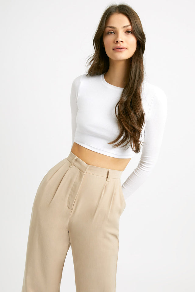 Casey Long Sleeve Crop