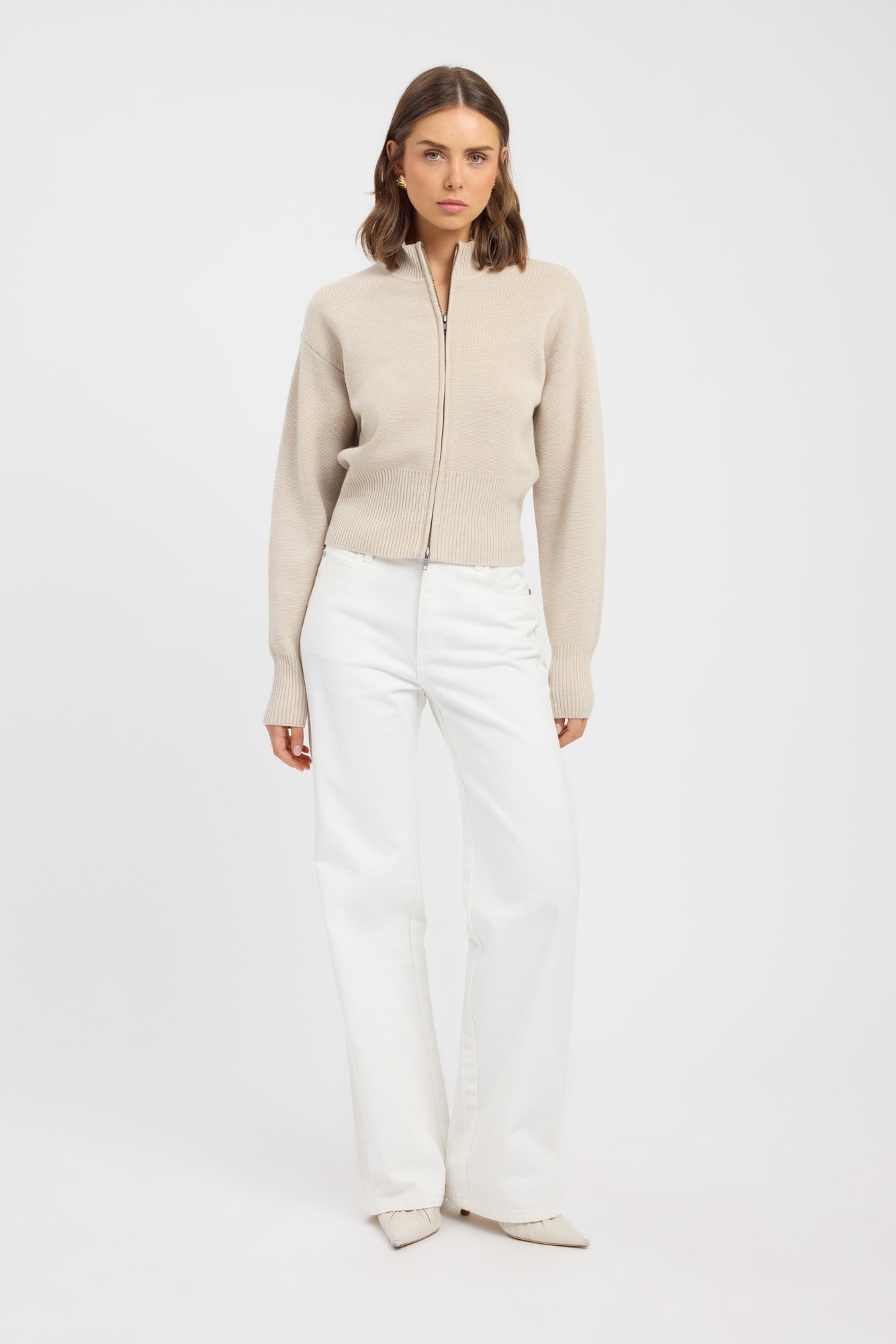 Dalton Zip Cardigan – KOOKAÏ UK