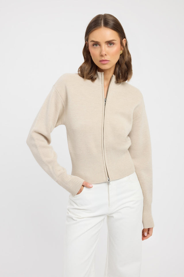 Dalton Zip Cardigan