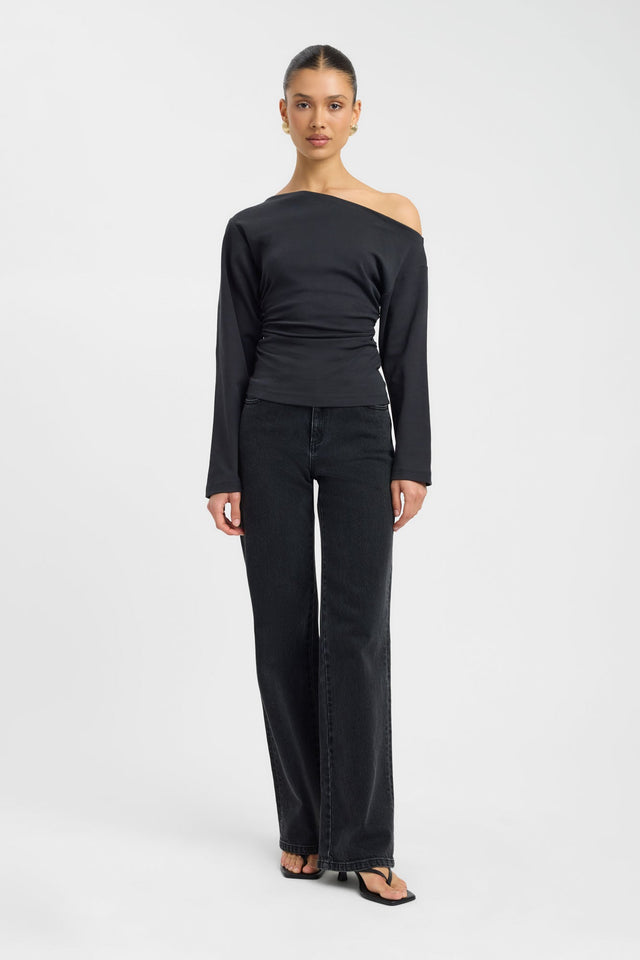 Nova Off Shoulder Long Sleeve Top