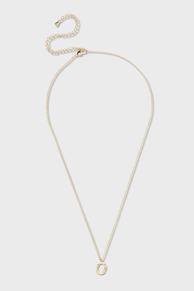 O - Initial Necklace