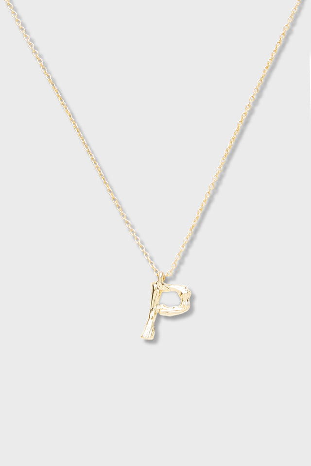 P - Initial Necklace