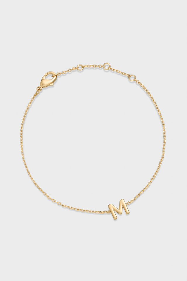 M - Letter Bracelet