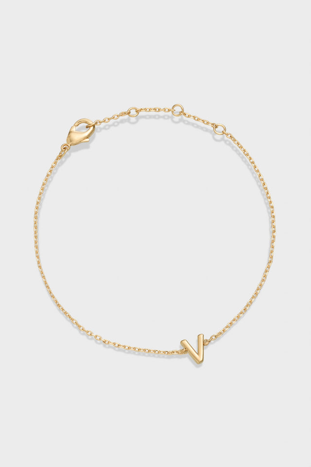 V - Letter Bracelet