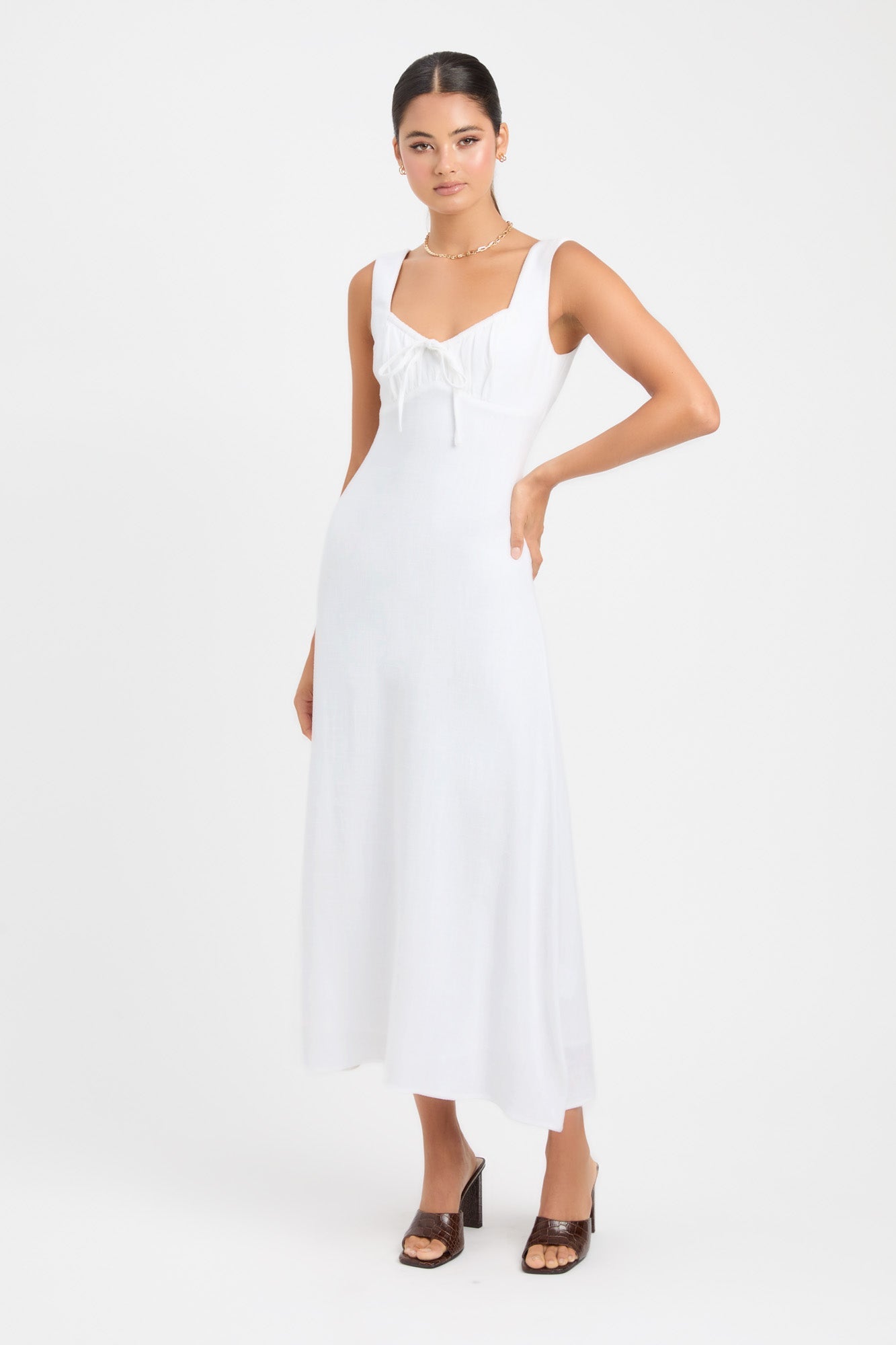 White shops day dress uk