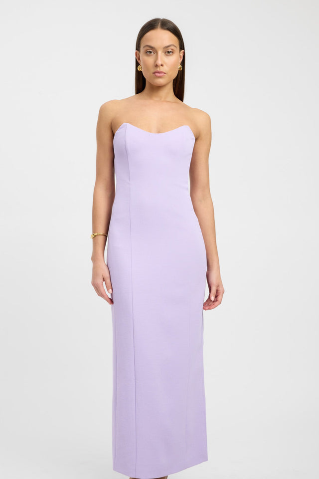 Oyster Strapless Dress