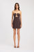 Ariel Low Cut Mini Dress