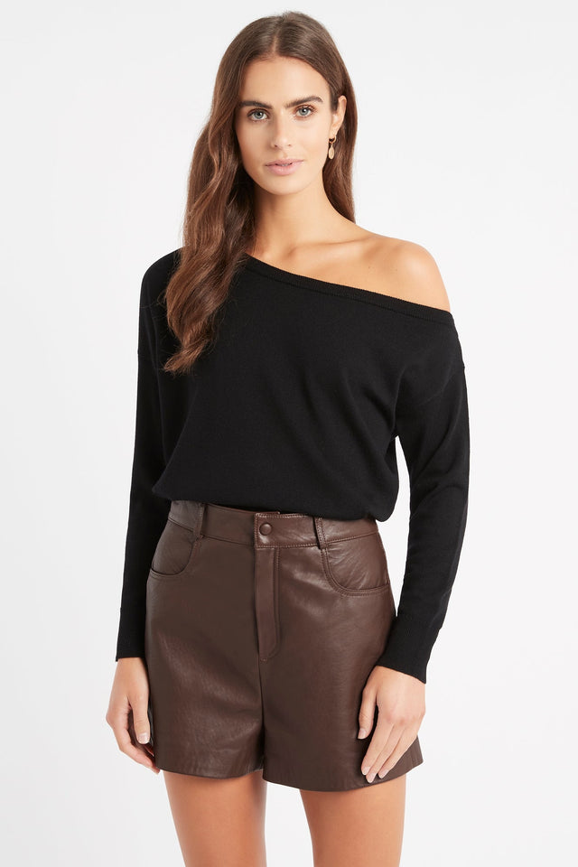 Merino One Shoulder Jumper – KOOKAÏ UK - Main Image
