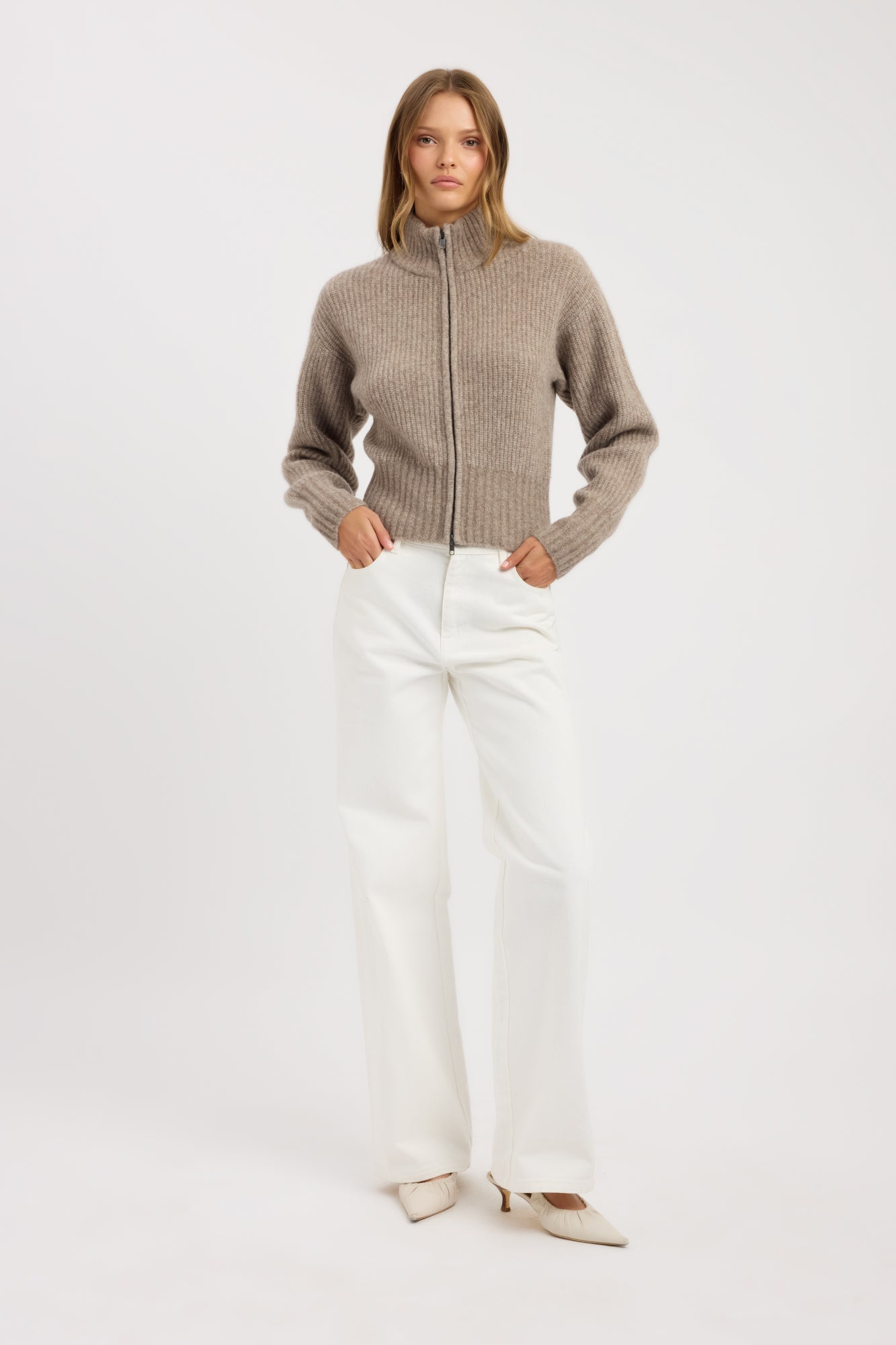 Irina Zip Cardigan – KOOKAÏ UK