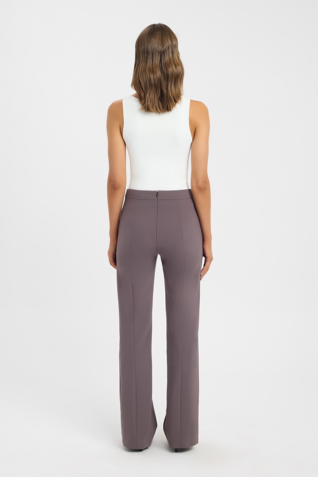 パンツ ALLCAPO COATING STACKED LONG FLARE PANTS KP2486_ALTO_LONG_FLARE_PANTS_N