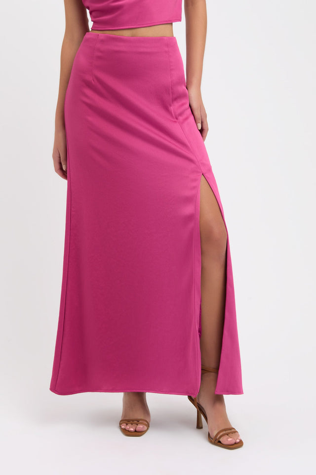 Milan Split Midi Skirt