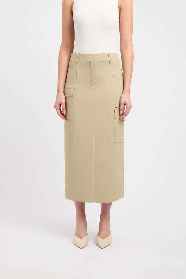 Ariel Cargo Midi Skirt