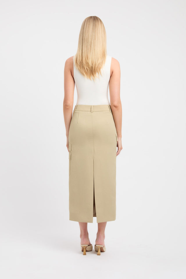 Ariel Cargo Midi Skirt