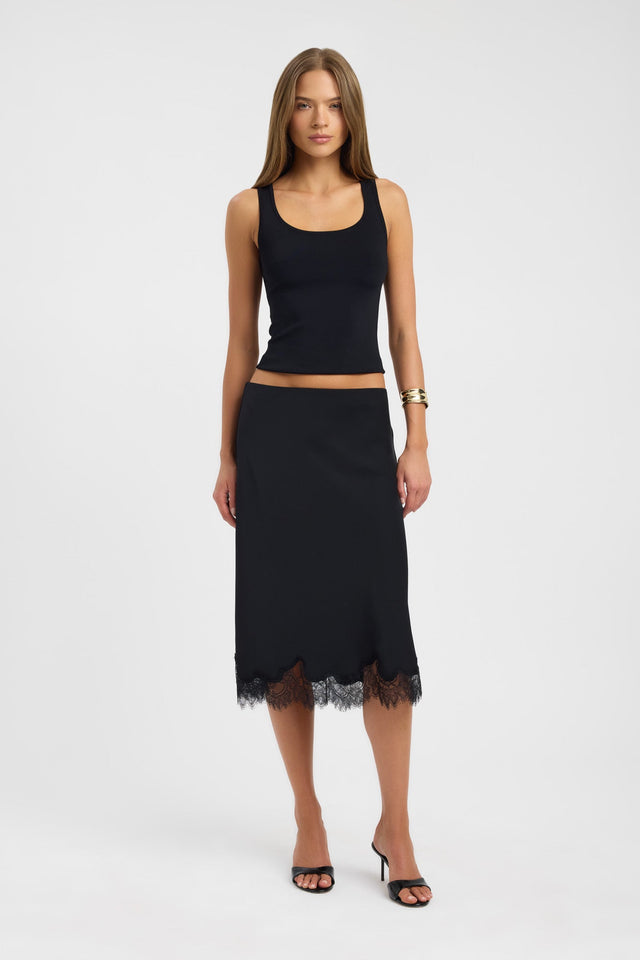 Maria Lace Midi Skirt