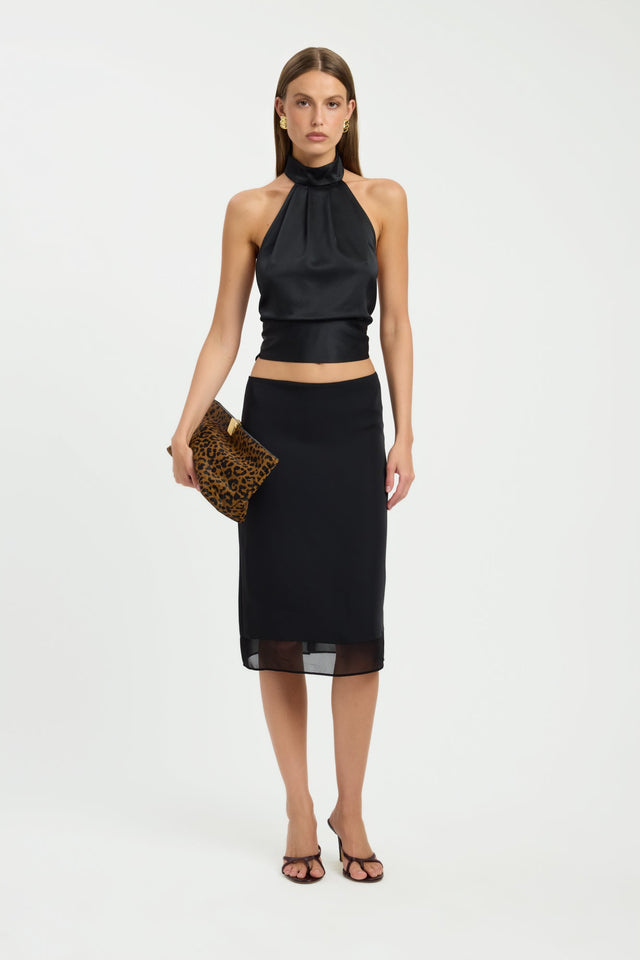 Maria Chiffon Midi Skirt