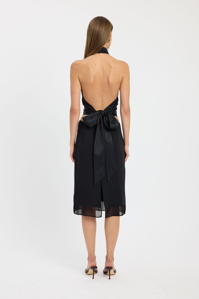 Maria Chiffon Midi Skirt