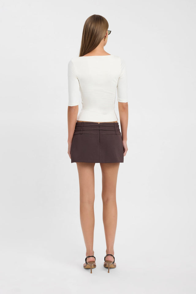 Ariel Double Belt Skort