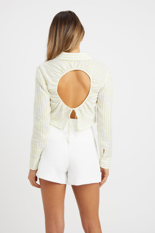 Zoe Open Back Shirt