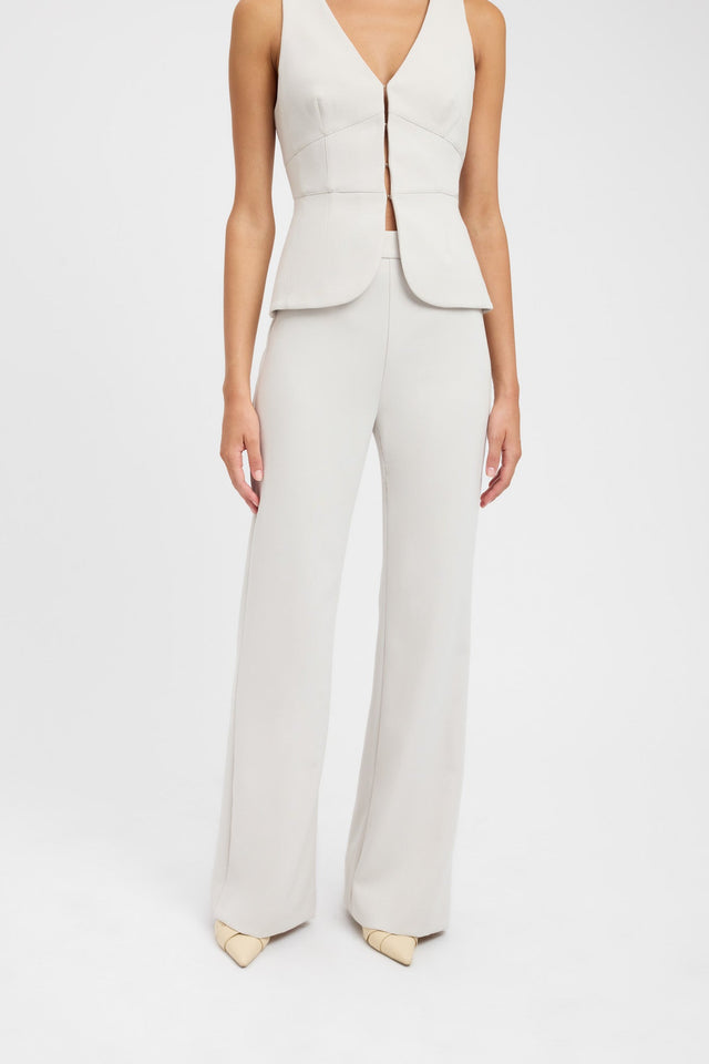 product Erika Long Flare Pants Kookai Wide-leg High-rise white womens-regular-pants 