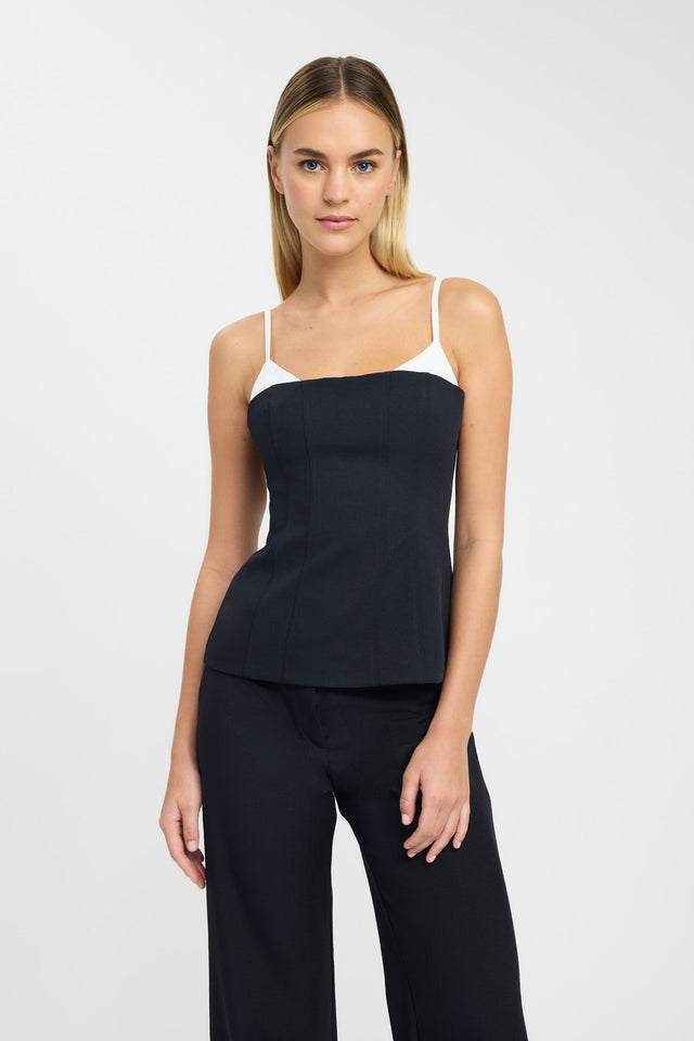 Ariel Contrast Top