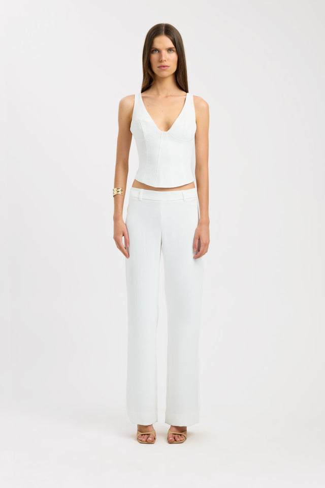 Oyster Deep Vee Corset