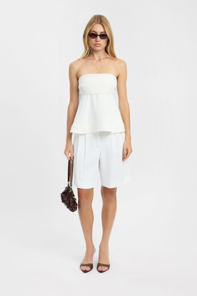Maria Peplum Top