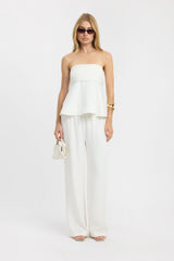 Maria Peplum Top