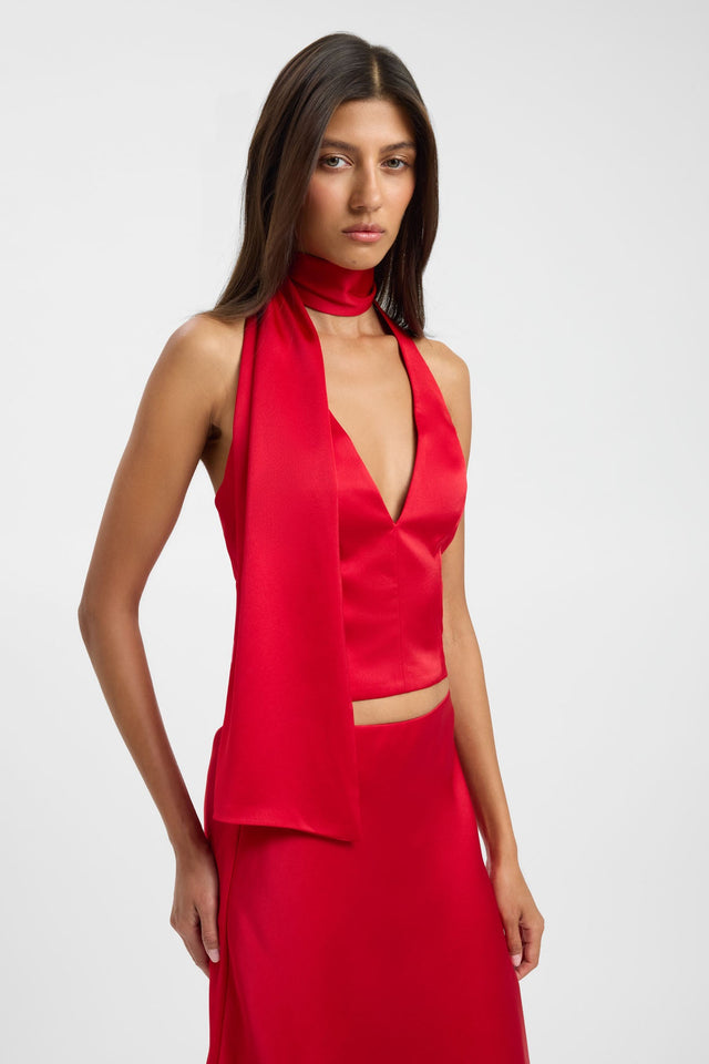 Palermo Scarf Top