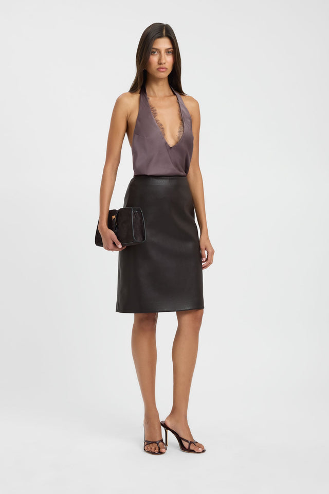 Palermo Lace Vee Neck Top