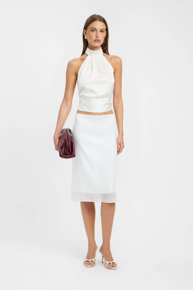Maria Chiffon Midi Skirt
