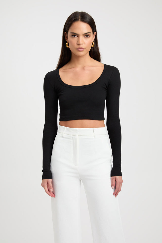 Quinnie Long Sleeve Crop