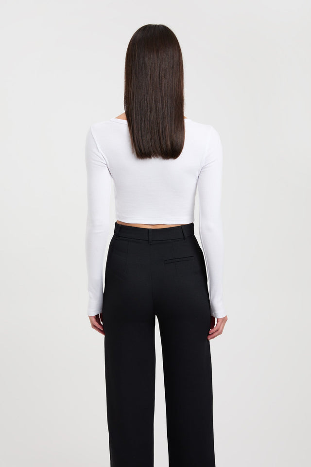 Quinnie Long Sleeve Crop