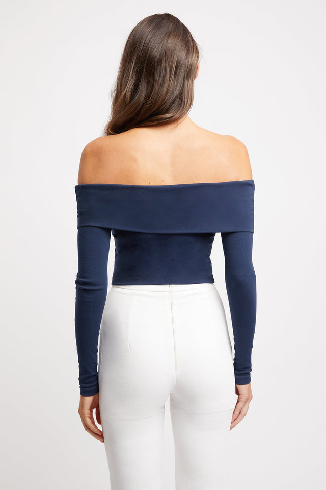 Olivia Off Shoulder Crop