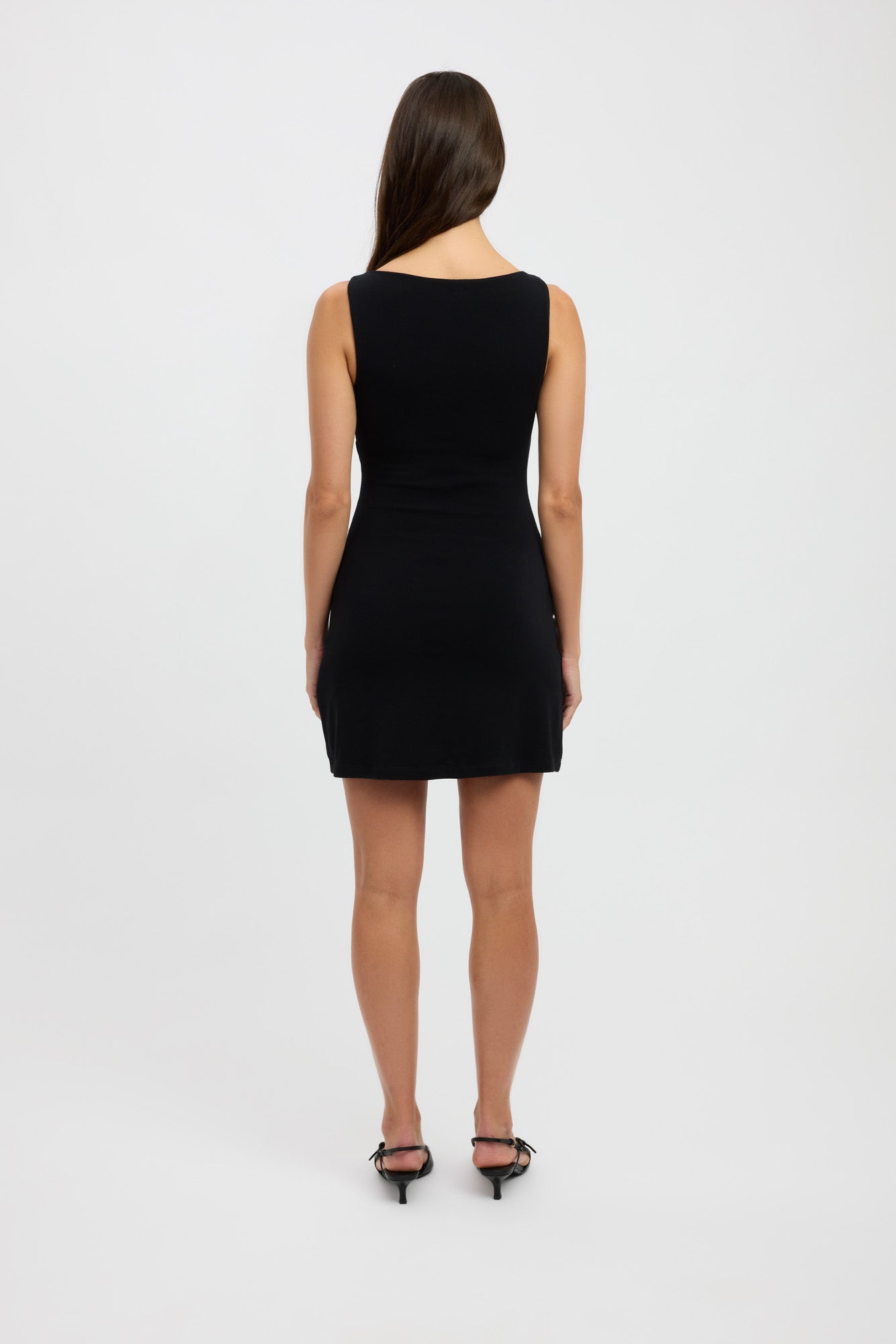 Black halo carie mini dress 2025