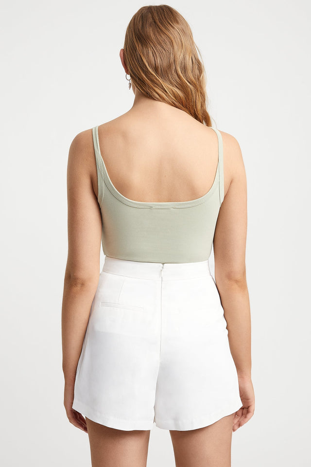 product Anderson Bodysuit Kookai Scoop neck light green womens-bodysuit 