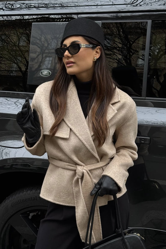 Rommie Cropped Wool Jacket