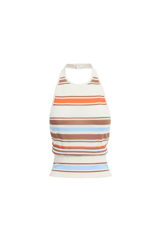 Skye Stripe Halter Top