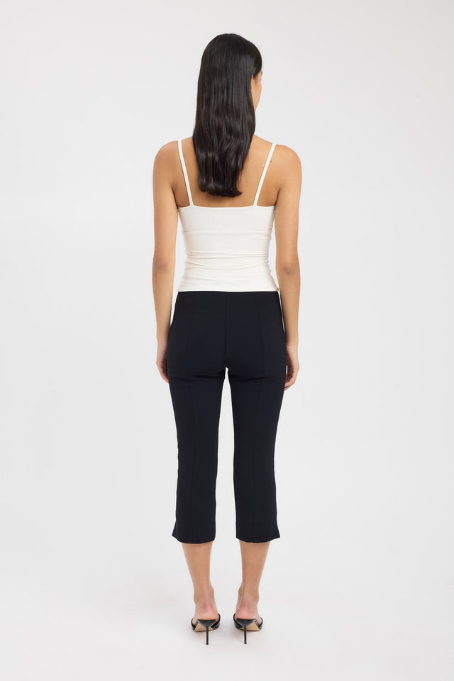 back Kiki Top Kookai Fitted Sweetheart Sleeveless Womens-Blouse 