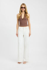 Lila Lace Top