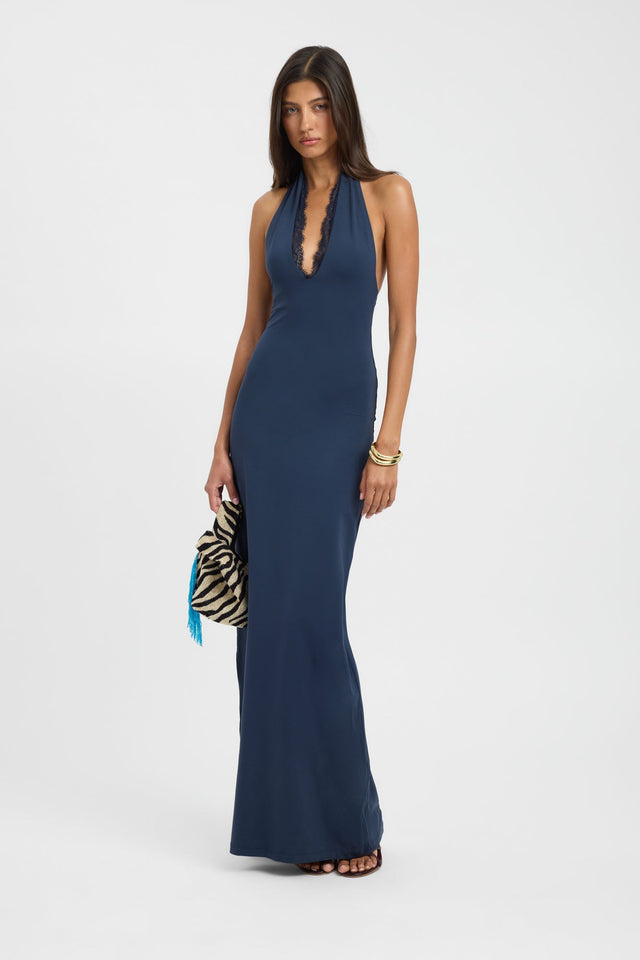 Lila Lace Maxi Dress