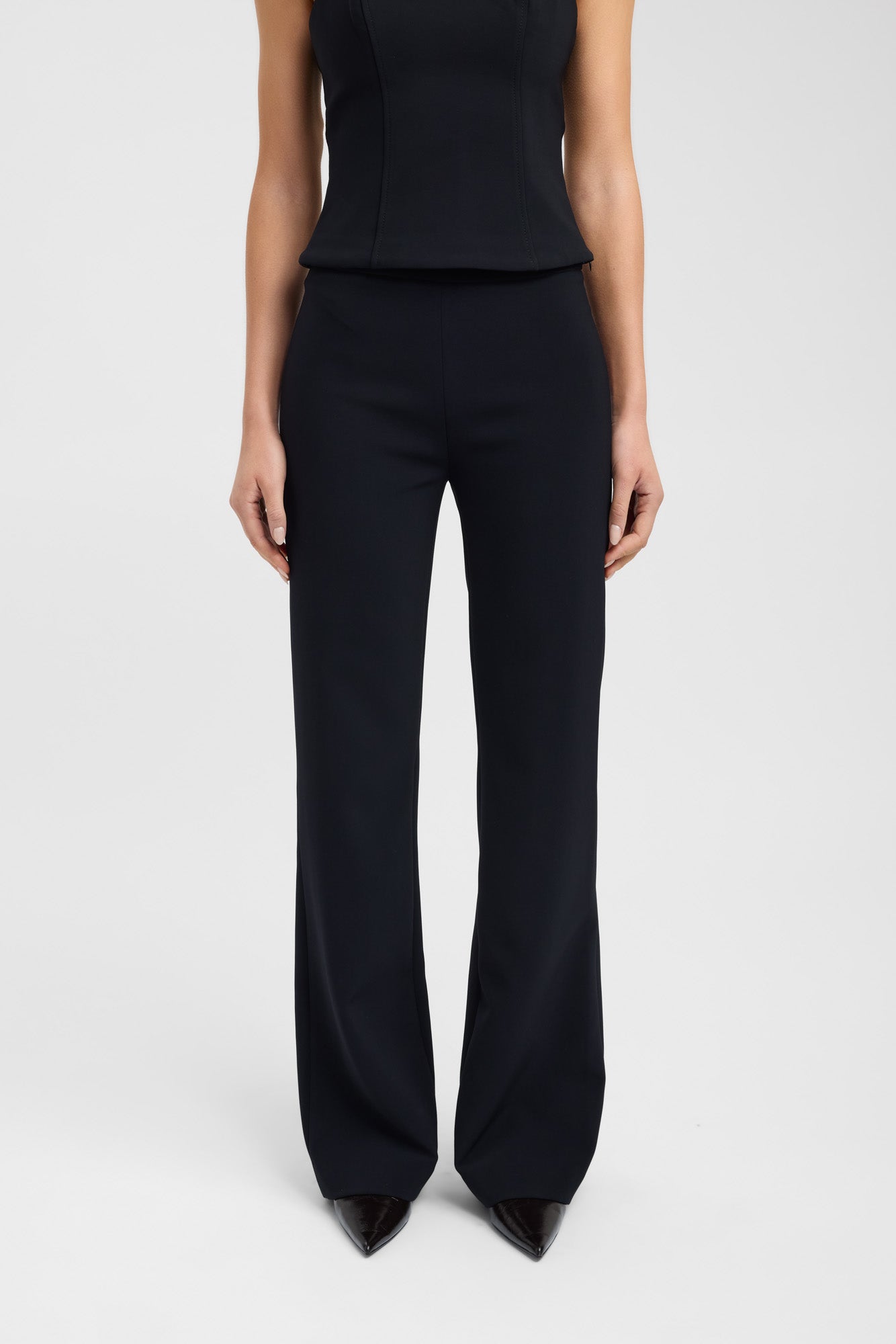 パンツ ALLCAPO COATING STACKED LONG FLARE PANTS Alto Long Flare Pants | KOOKAÏ UK