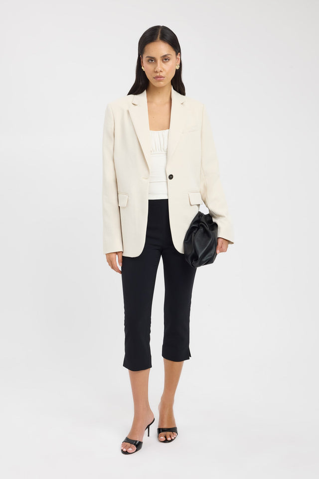 front Alto Capri Pant Kookai Slim High-rise womens-regular-pants 