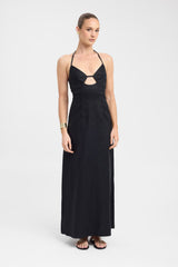 Palm Bra Maxi Dress
