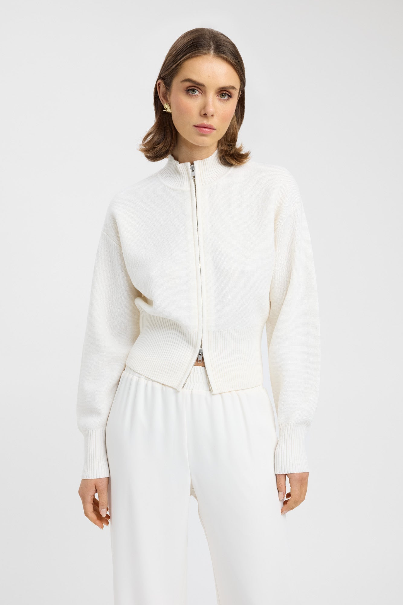 Dalton Zip Cardigan – KOOKAÏ UK