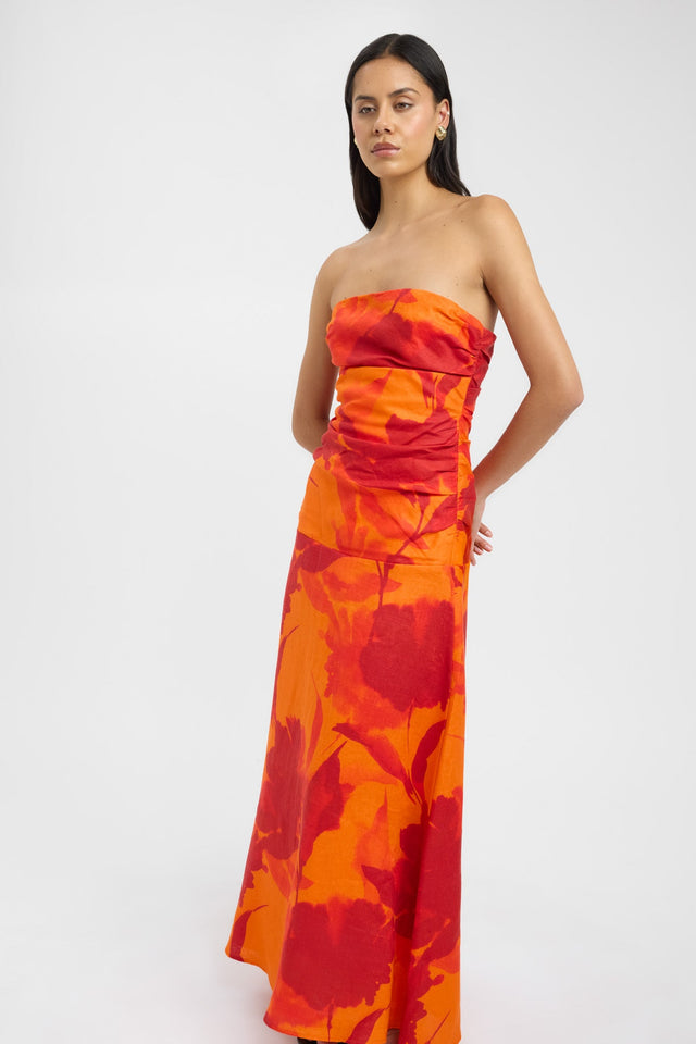 Kaia Strapless Maxi Dress