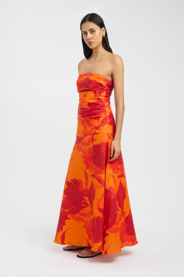 Kaia Strapless Maxi Dress