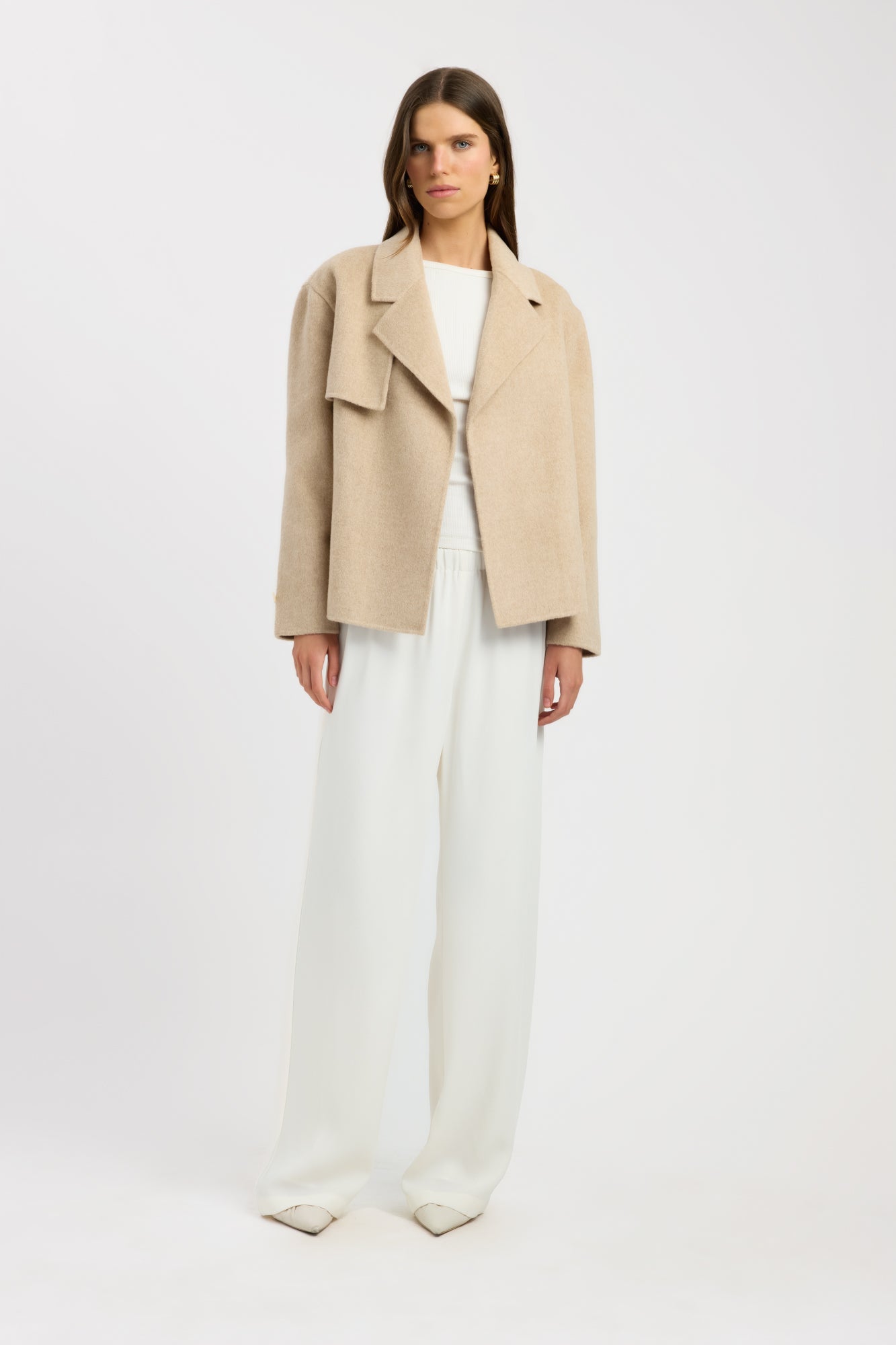 Rommie Cropped Wool Jacket – KOOKAÏ UK